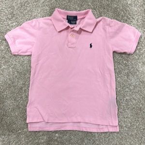 Polo Ralph Lauren short sleeve boys polo size 7- pink